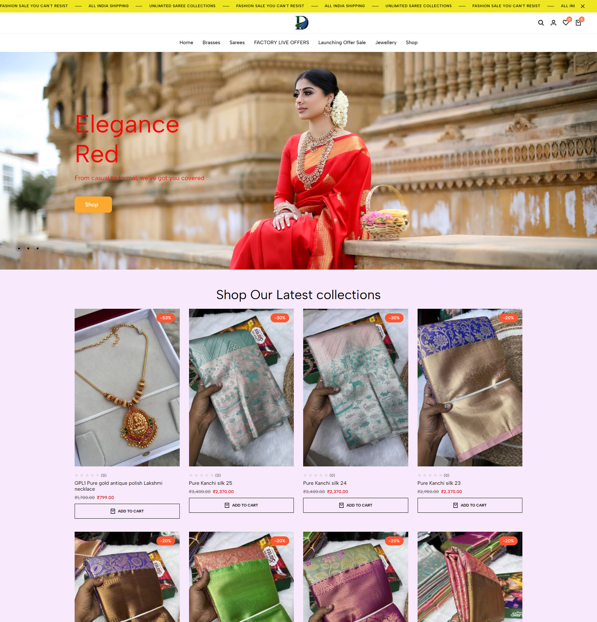 design ecommerce website
